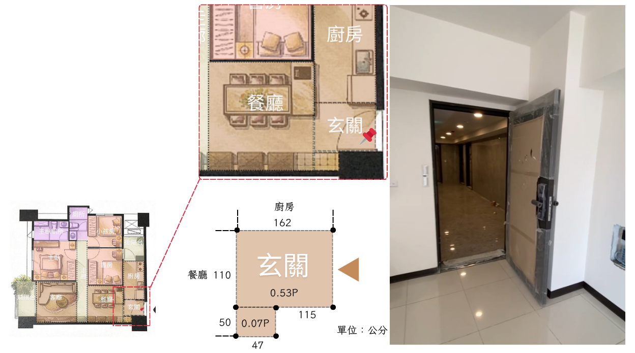 三房兩廳裝潢開箱#02-格局分析篇 - 第2張圖