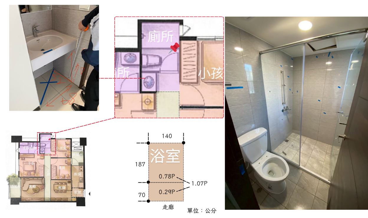 三房兩廳裝潢開箱#02-格局分析篇 - 第10張圖