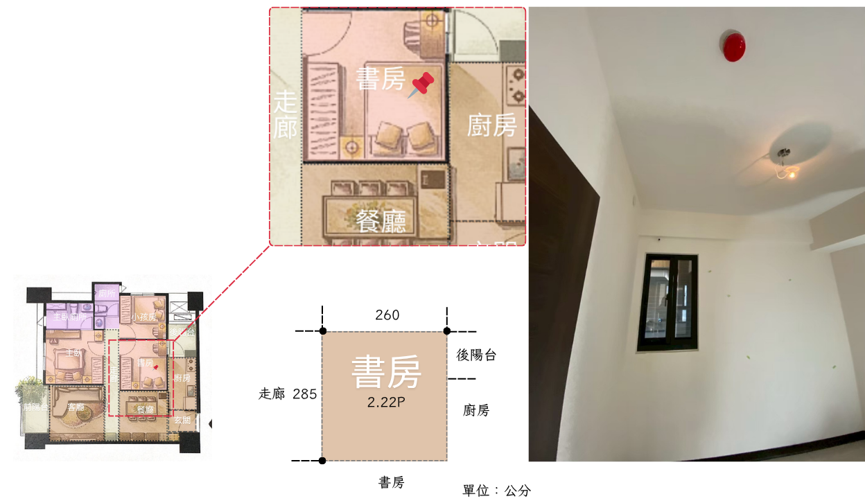 三房兩廳裝潢開箱#02-格局分析篇 - 第11張圖